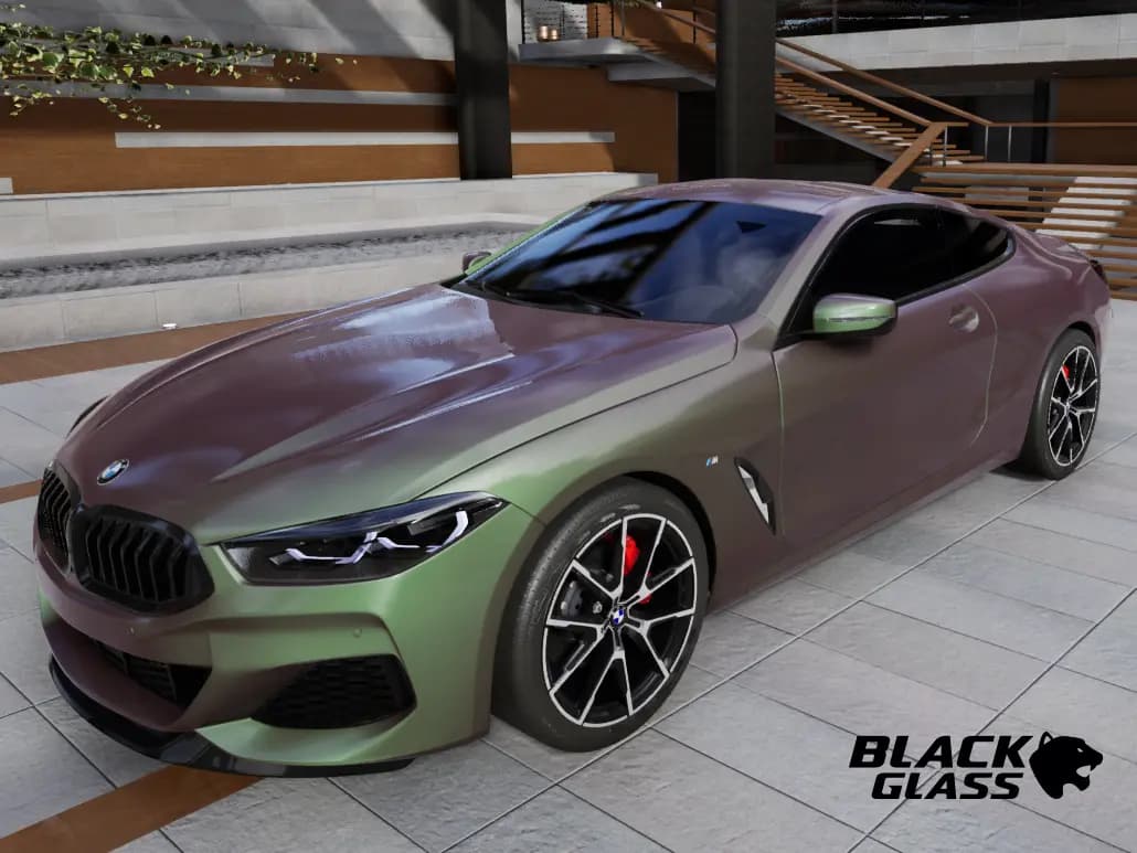 Purple/Green Iridescent