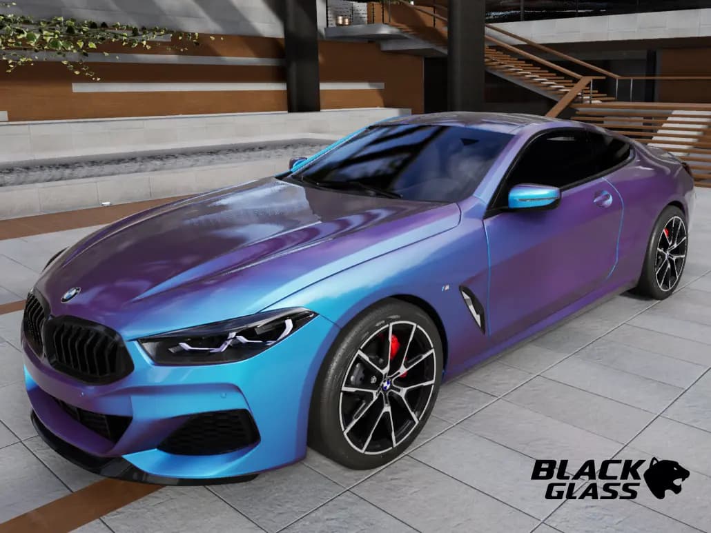 Purple/Blue Iridescent