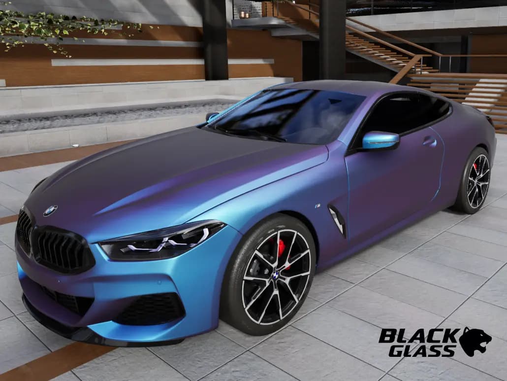 Matte Purple/Blue Iridescent