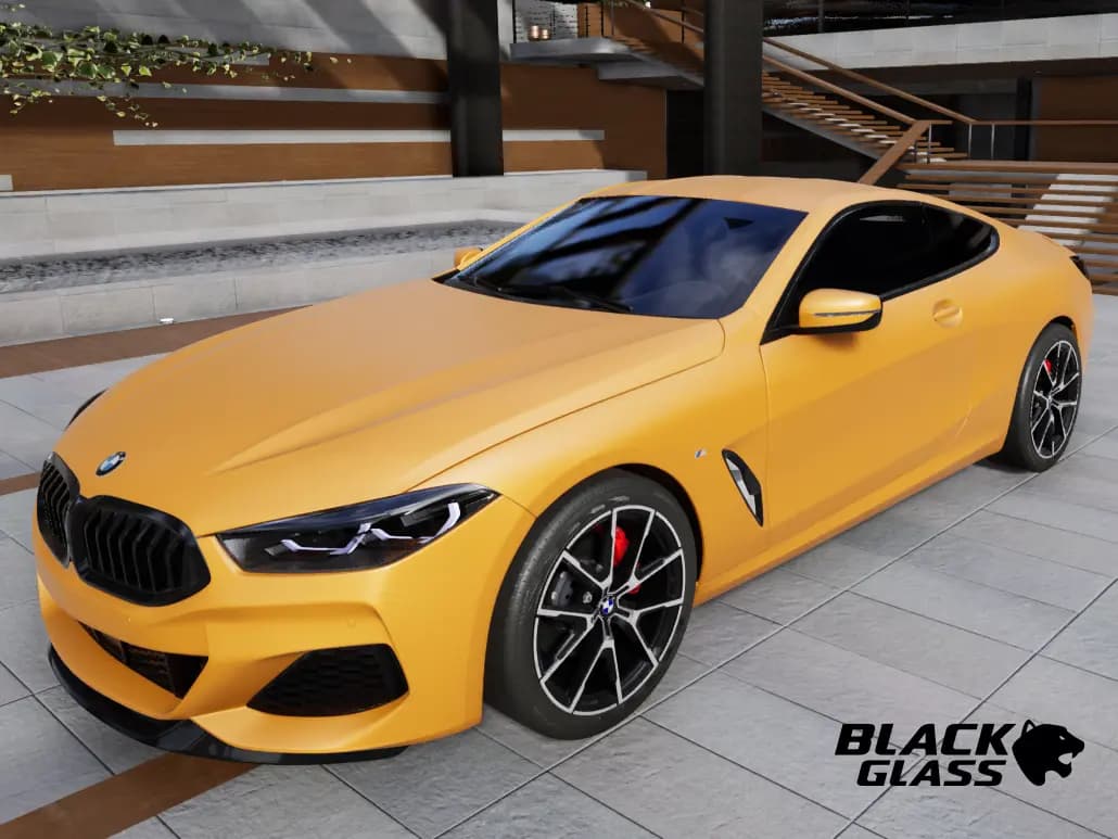 Matte Saffron Yellow