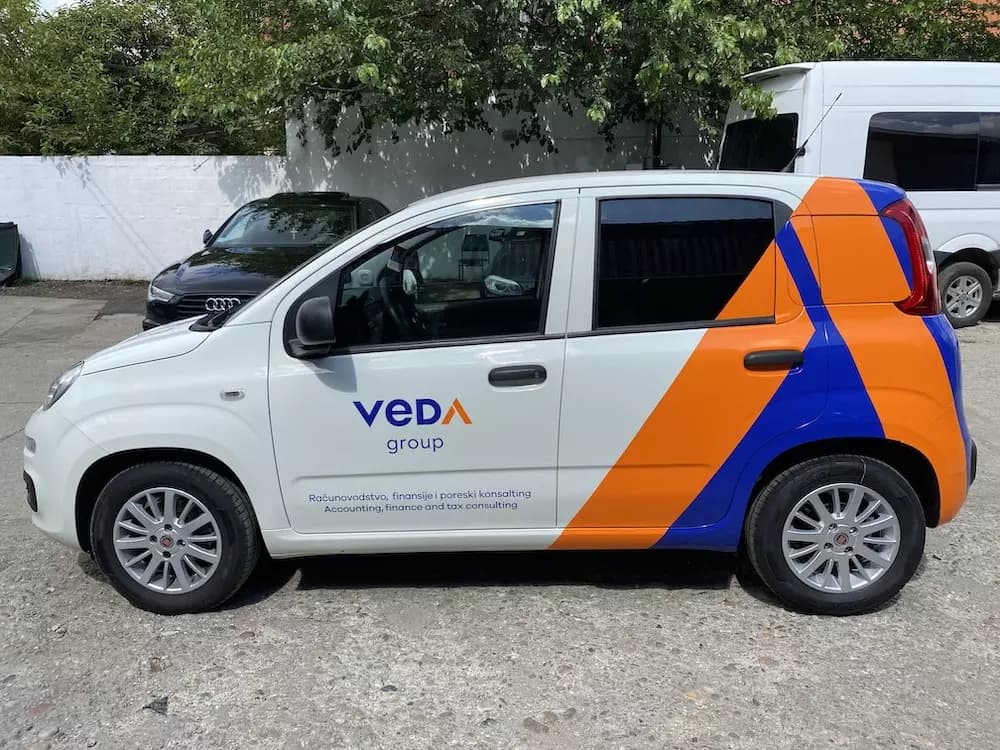 auto folija brendiranje veda