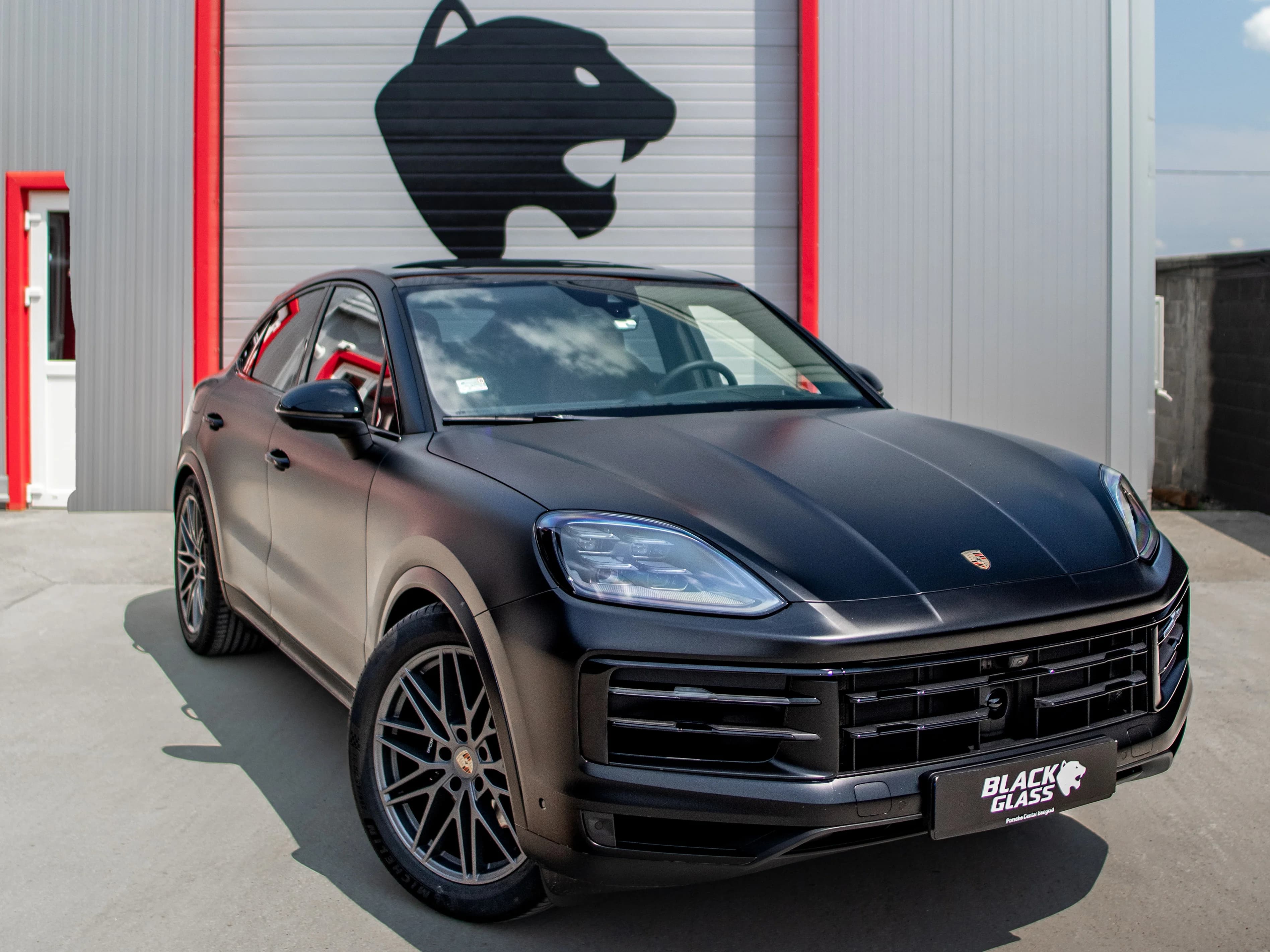 Zaštitna folija - Porsche Cayenne Satin